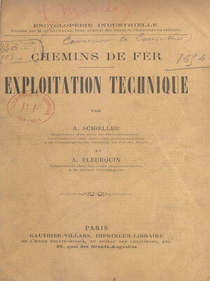 cover image of Chemins de fer